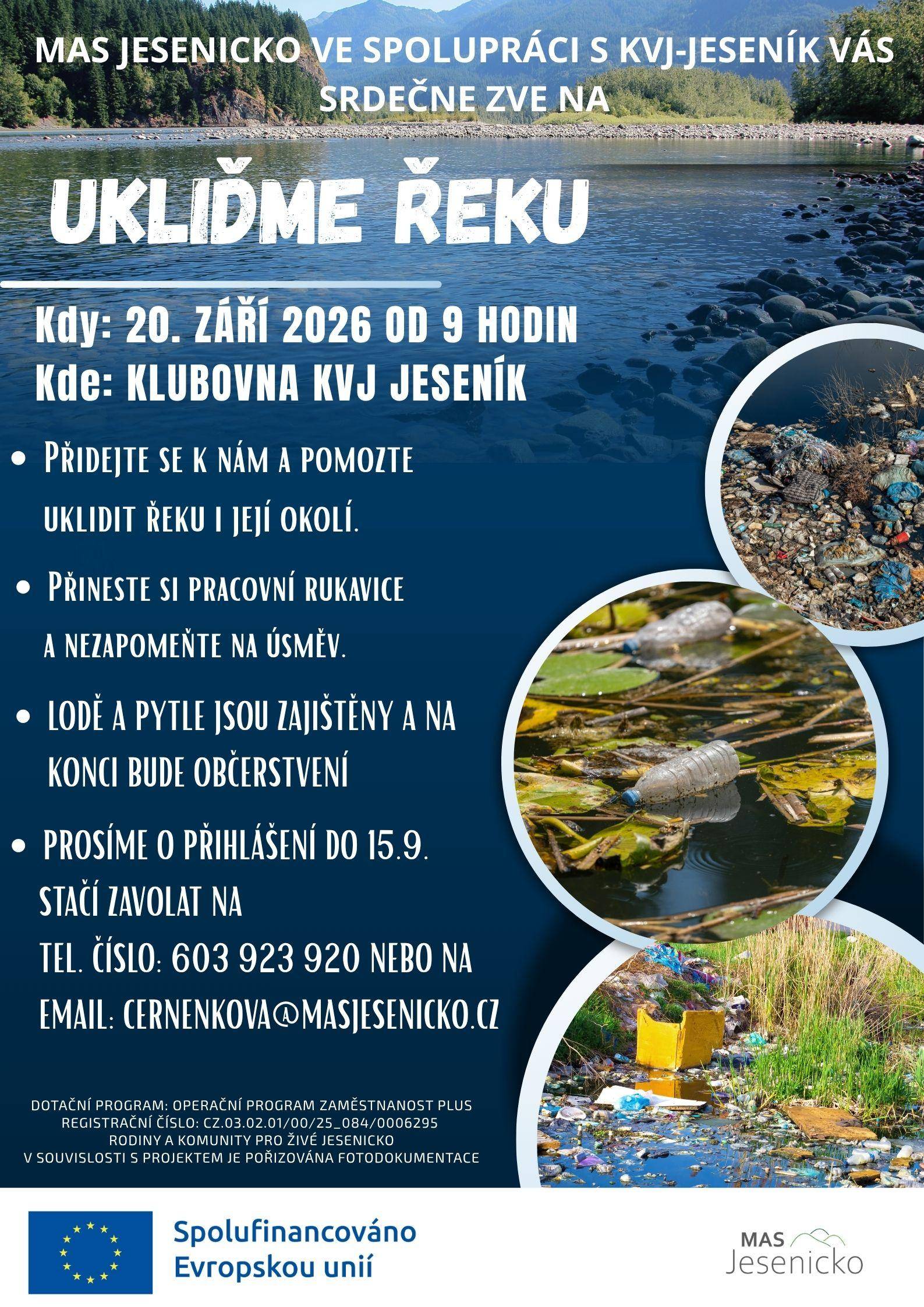 20.9.2026 Ukliďme řeku