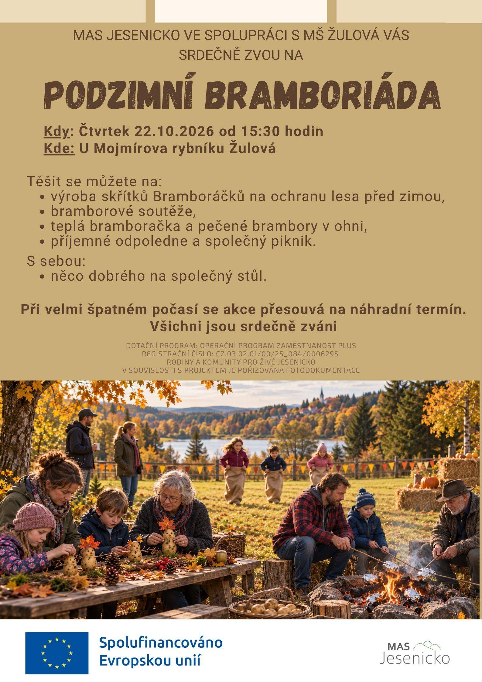 22.10.2026 Podzimní bramboriáda