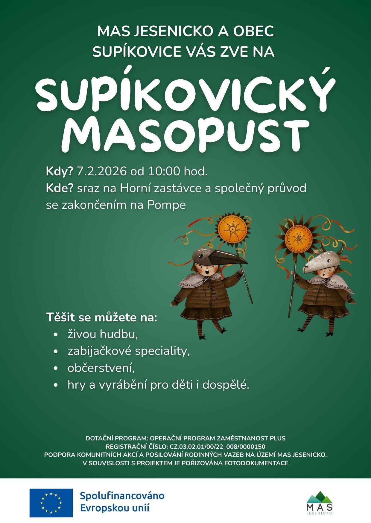 7. 2. 2026 Supíkovický Masopust