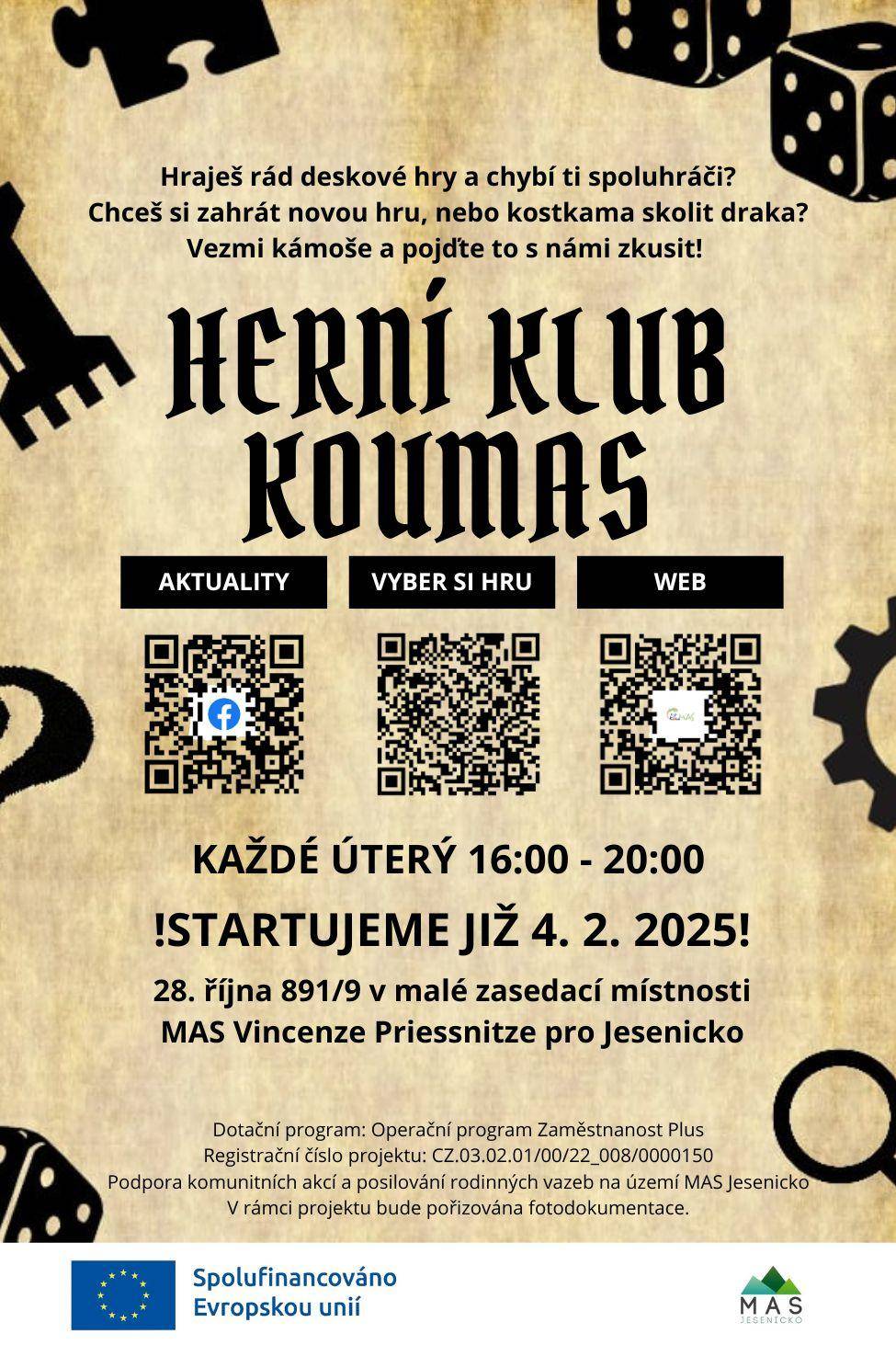 Herní klub KouMAS