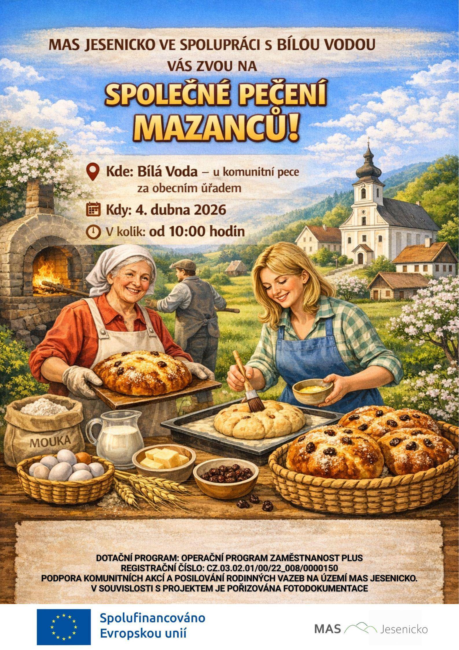 4.4.2026 Společné pečení mazanců