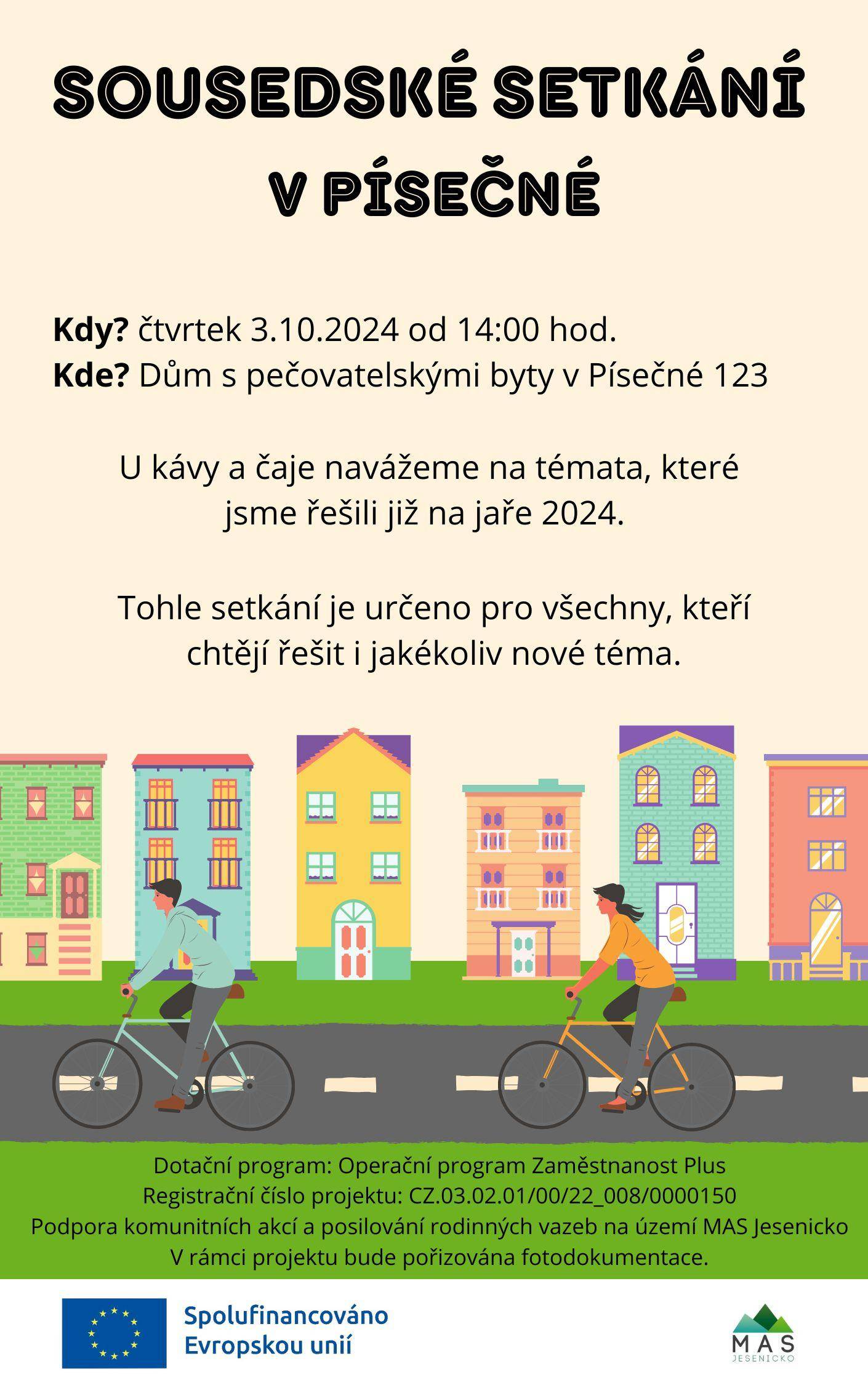 Sousedské setkání v Písečné