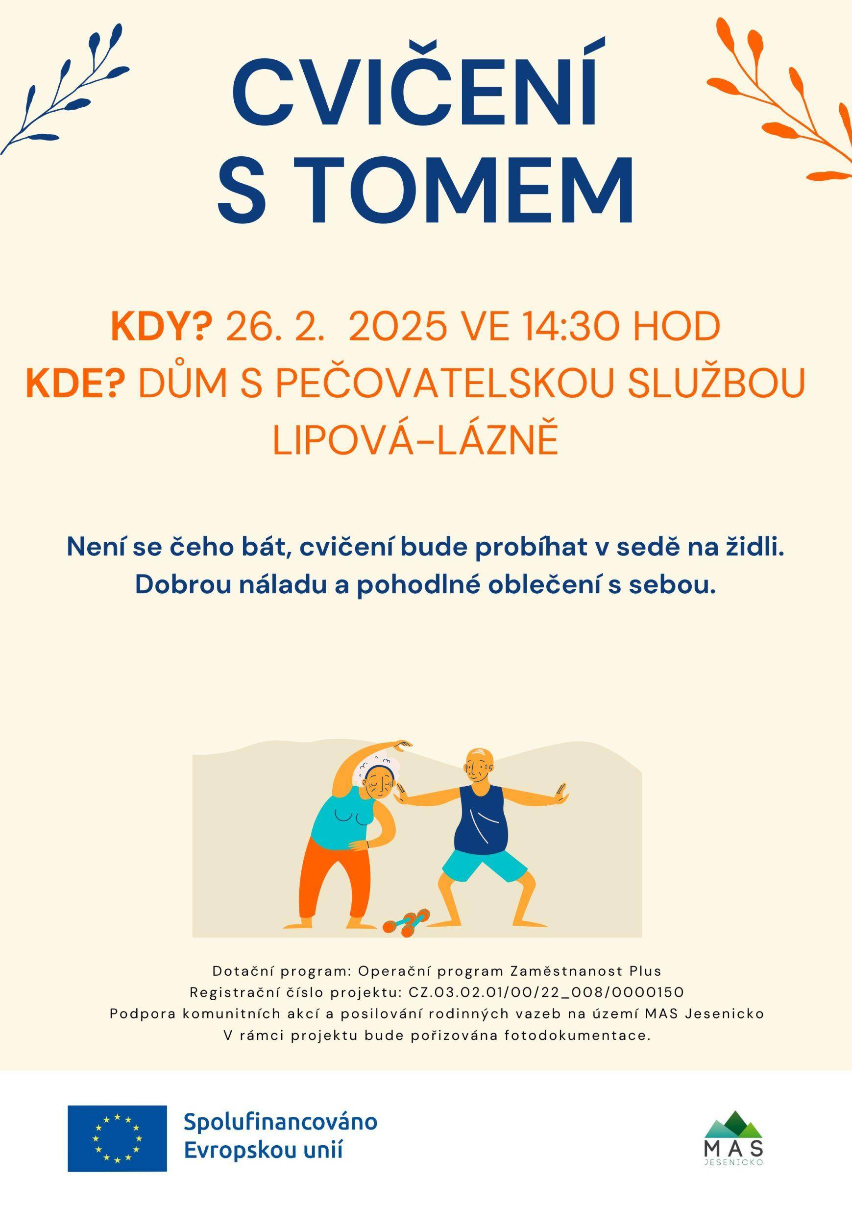 CVIČENÍ S TOMEM
