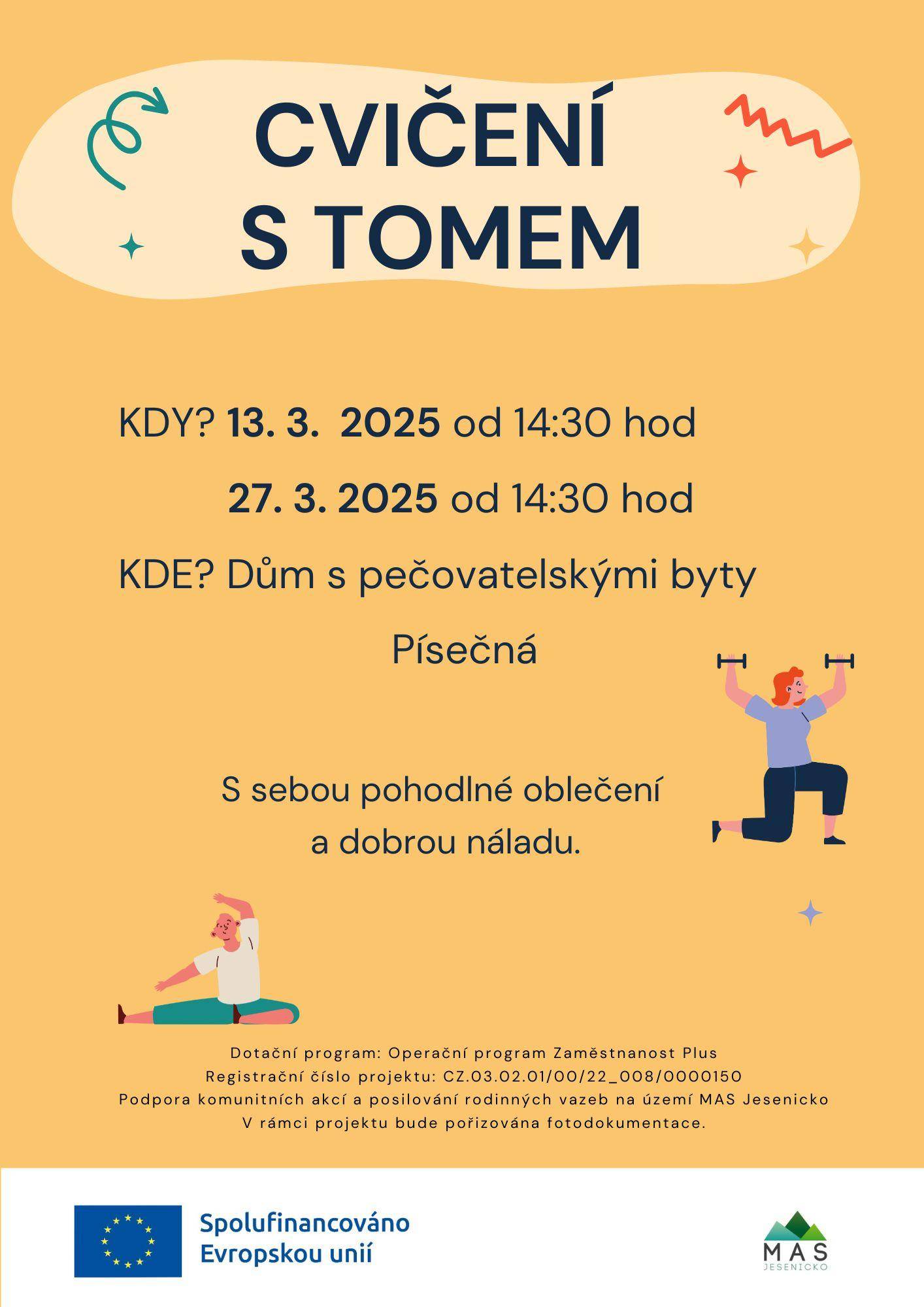 CVIČENÍ S TOMEM