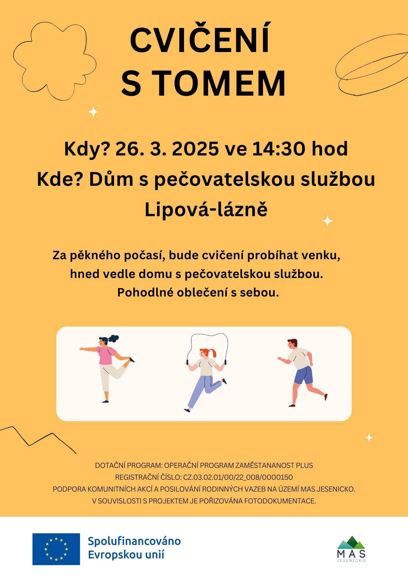CVIČENÍ S TOMEM