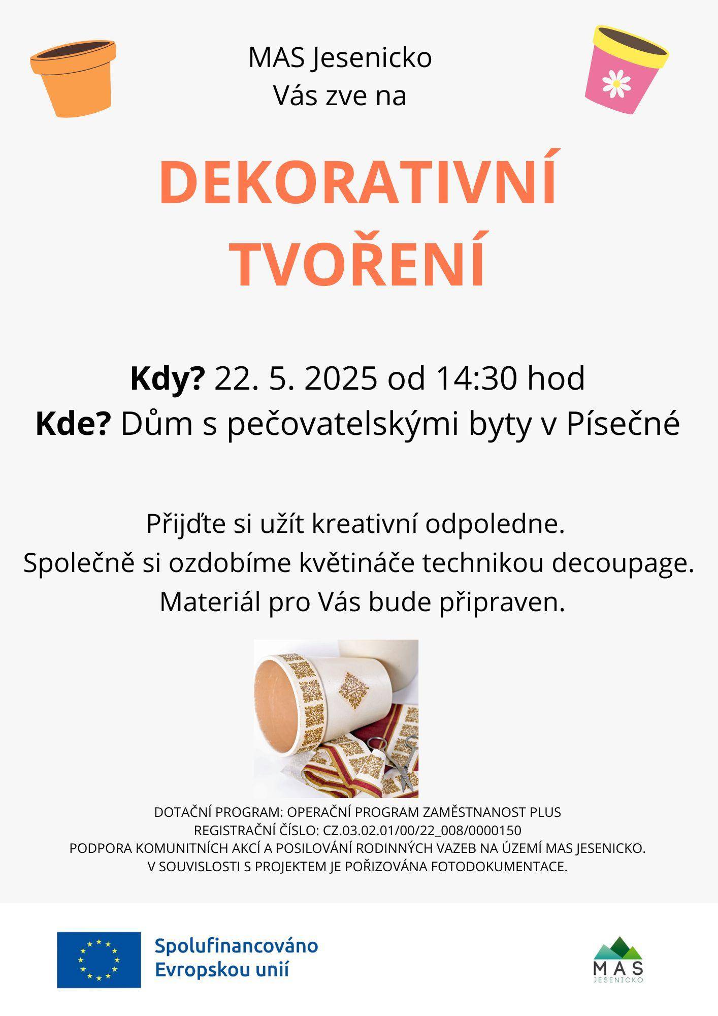 DEKORATIVNÍ TVOŘENÍ