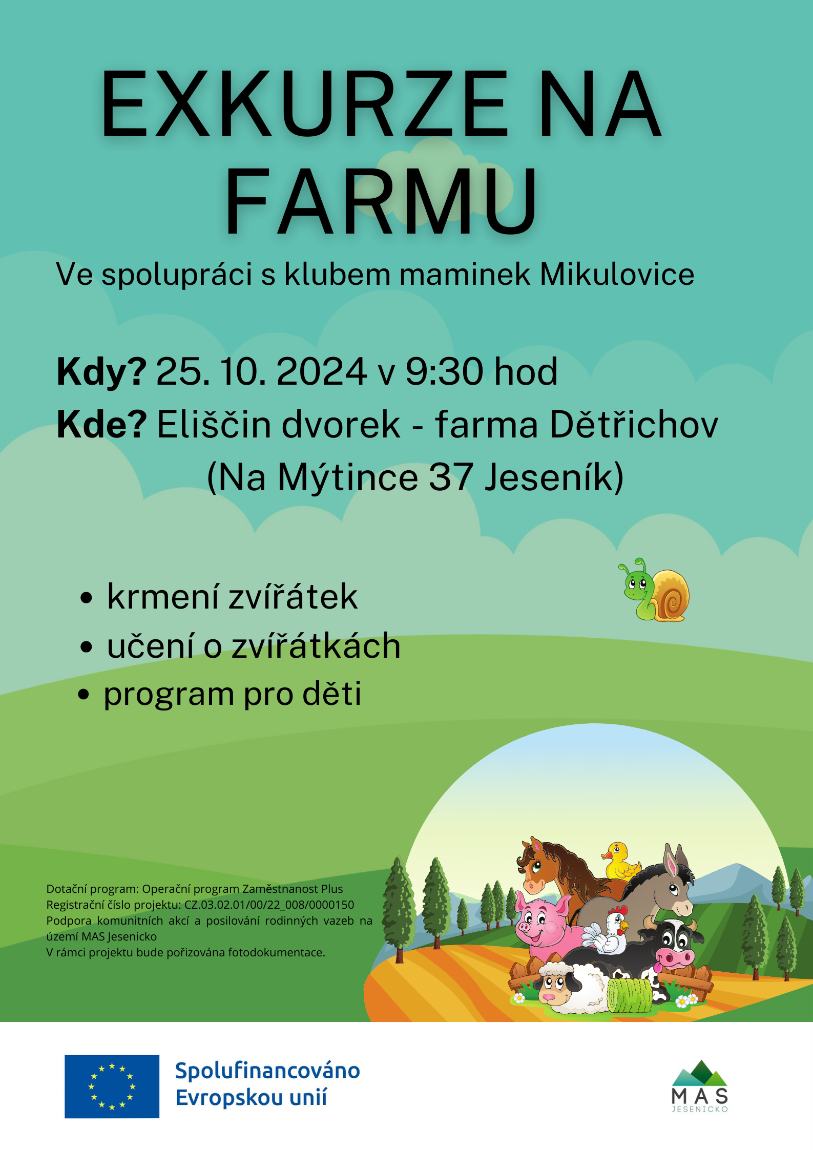 Exkurze na farmu