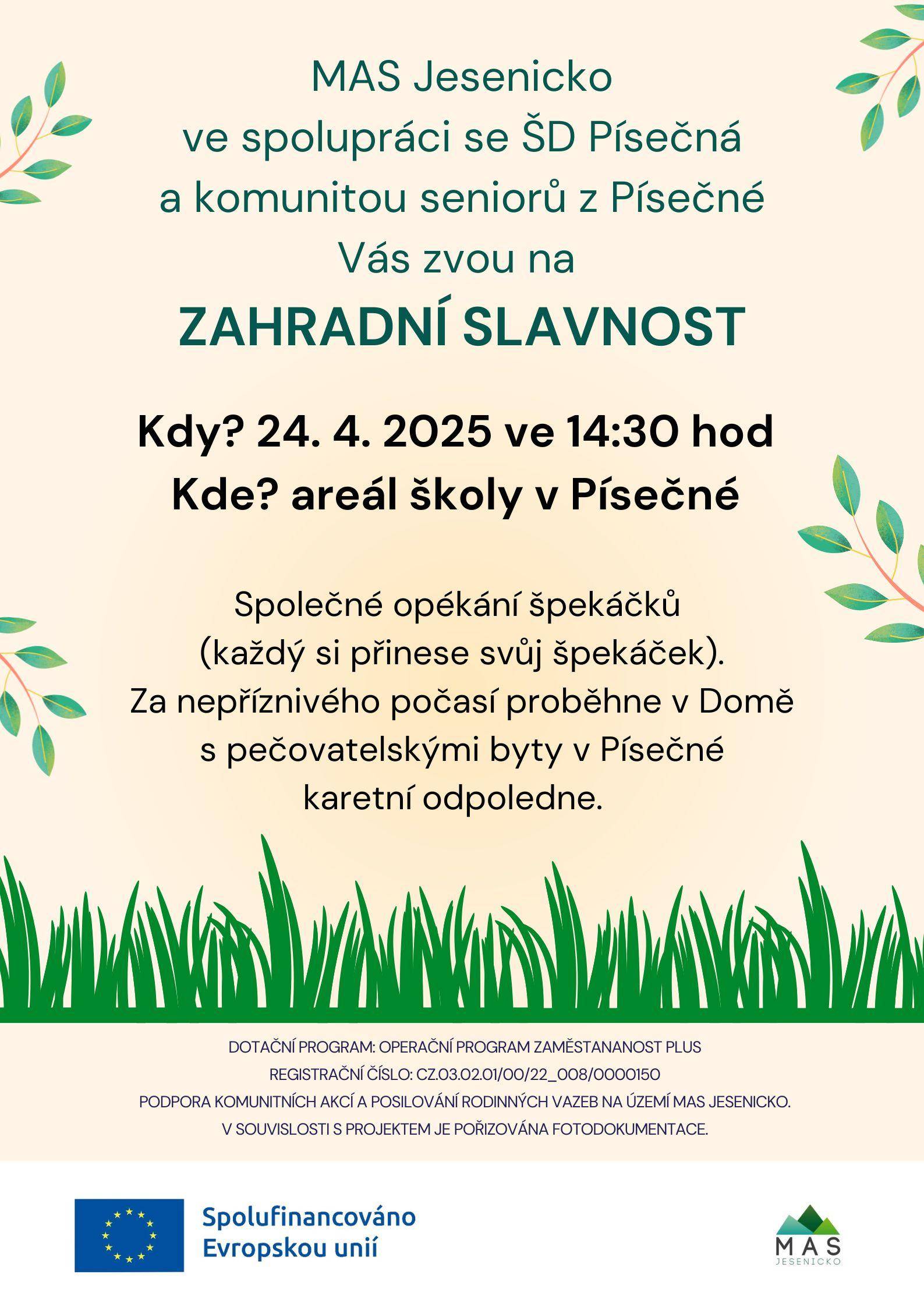 ZAHRADNÍ SLAVNOST
