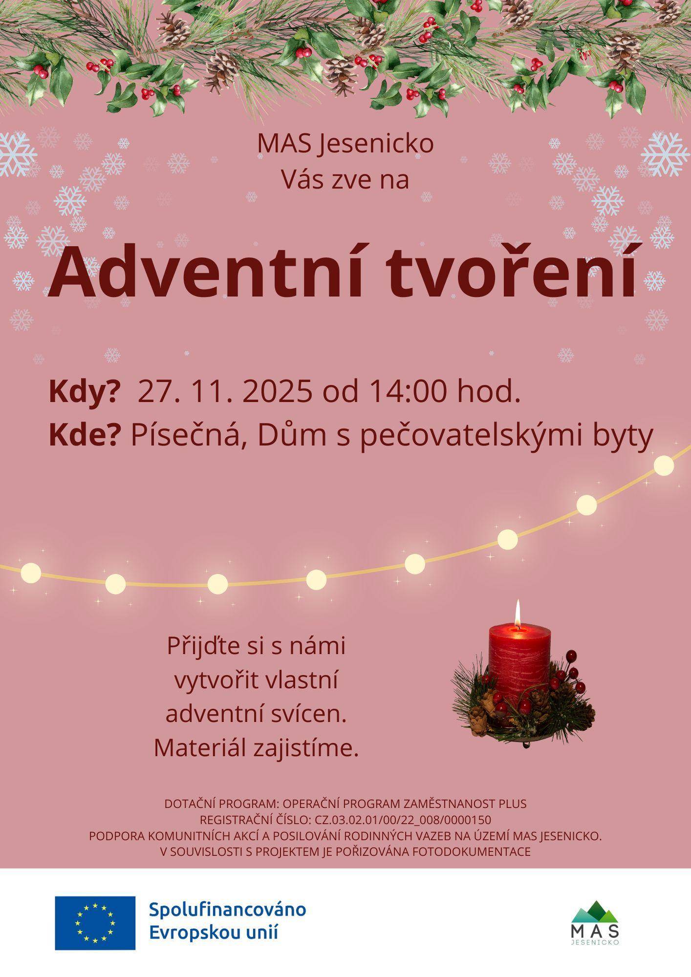 27. 11. 2025 Adventní tvoření