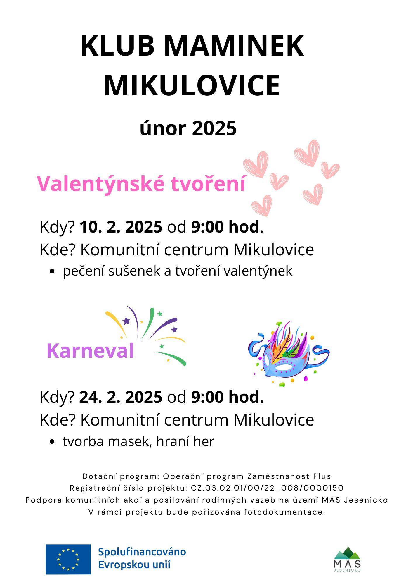KLUB MAMINEK MIKULOVICE