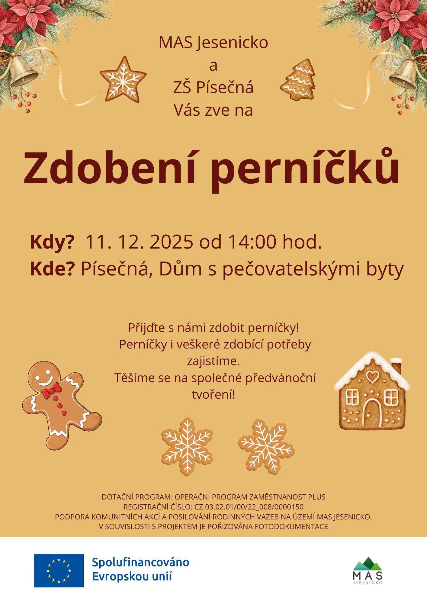 11. 12. 2025 ZDOBENÍ PERNÍČKŮ