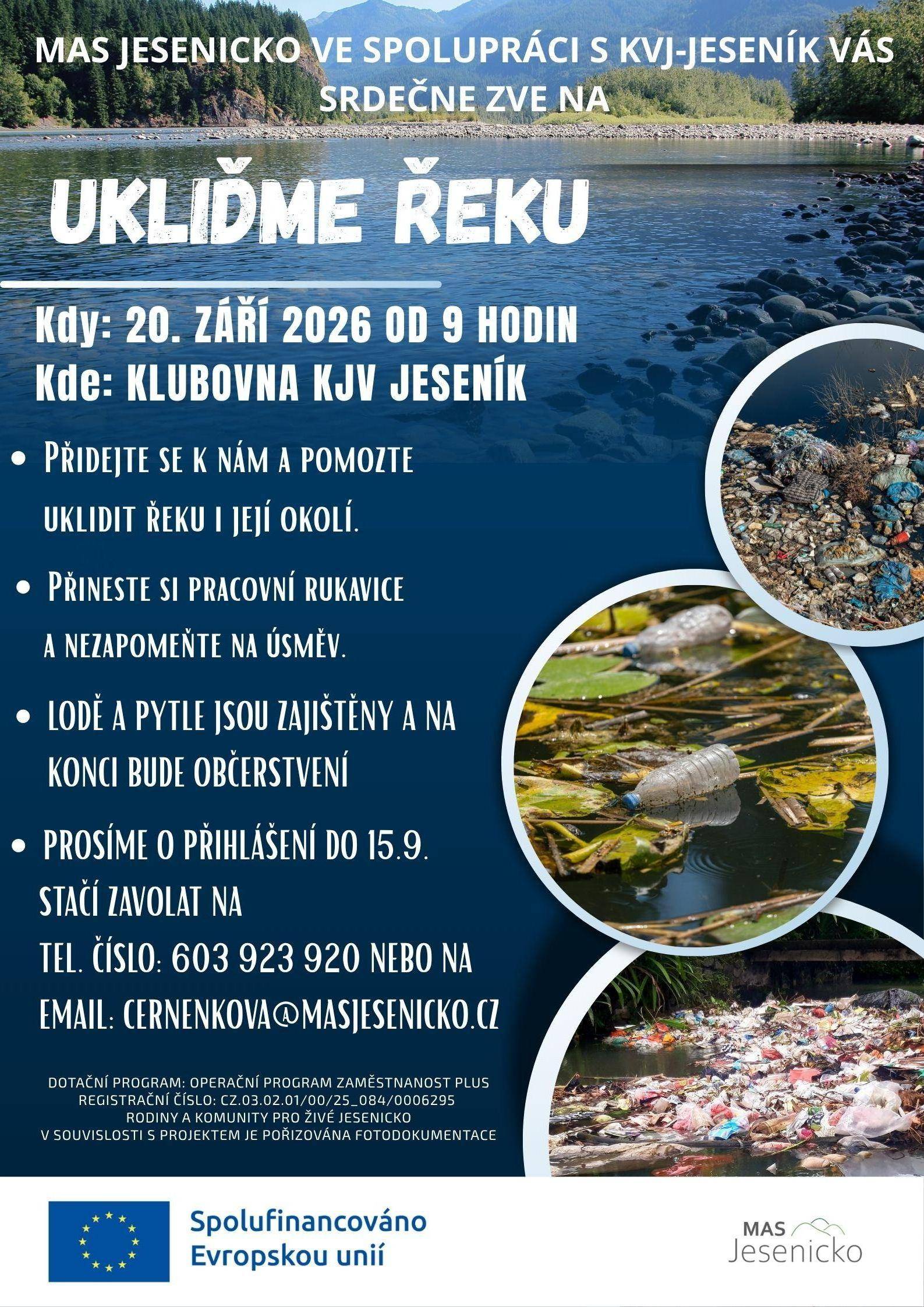 20.9.2026 Ukliďme řeku
