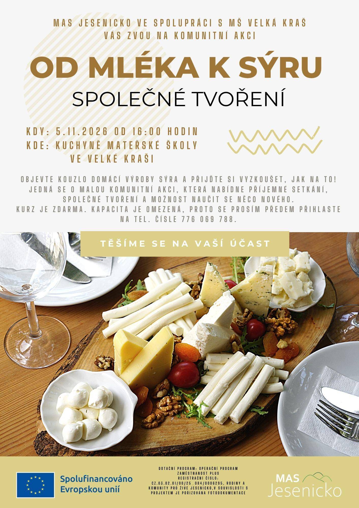 5.11.2026 Od mléka k sýru