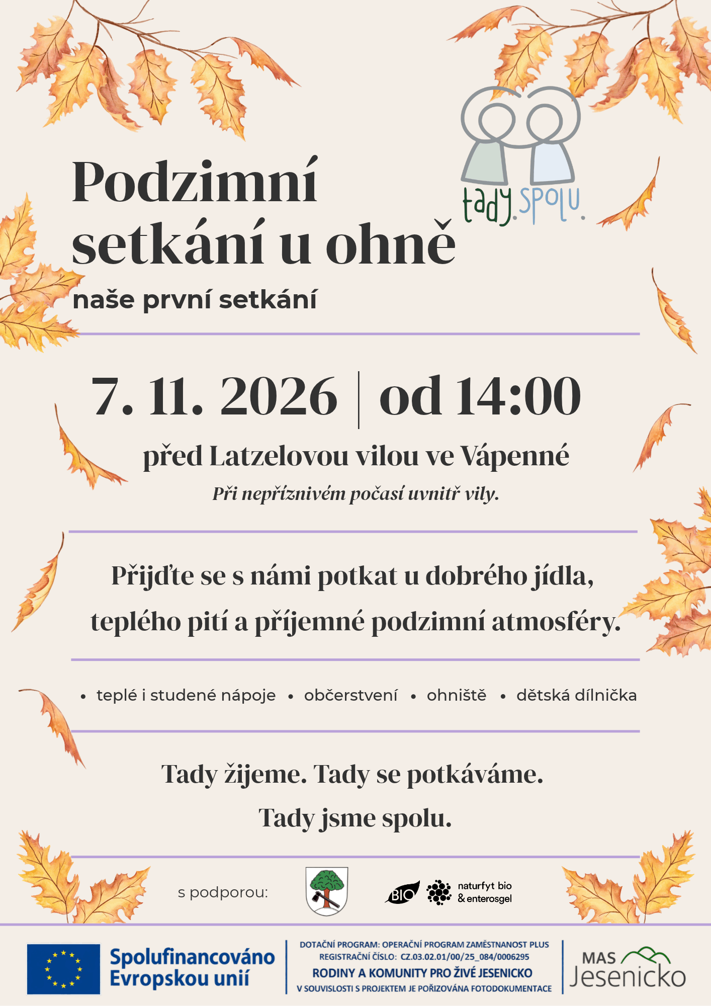 7.11.2026 Podzimní setkání u ohně