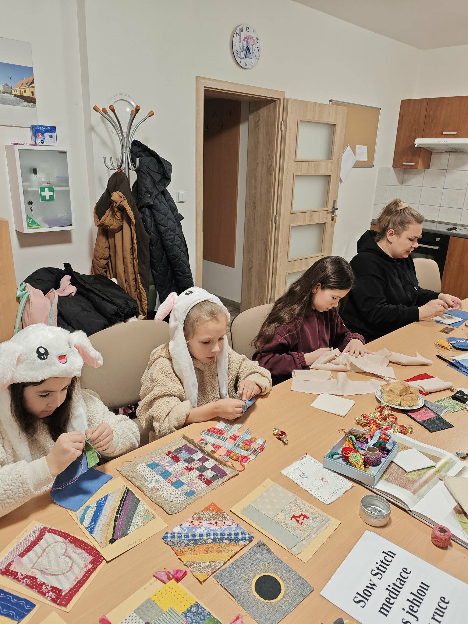 Textilní tvoření ve Vlčicích