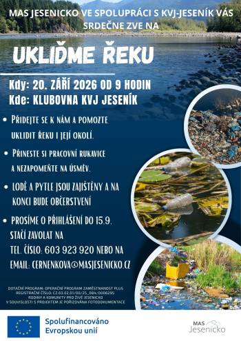 20.9.2026 Ukliďme řeku