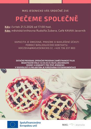 14.5.2026 Pečeme společně