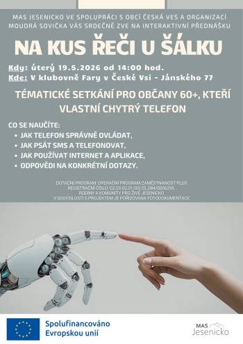 19.5.2026 Na kus řeči u šálku