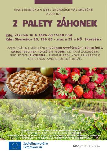 16.4.2026 Z palety záhonek