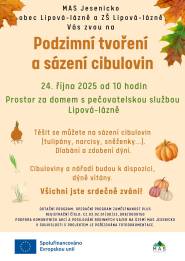 24.10.2025 PODZIMNÍ TVOŘENÍ A SÁZENÍ CIBULOVIN