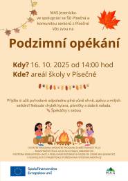16.10.2025 PODZIMNÍ OPÉKÁNÍ