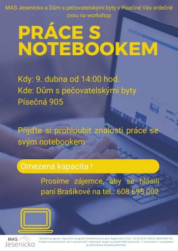 9.4.2026 Workshop práce s notebookem